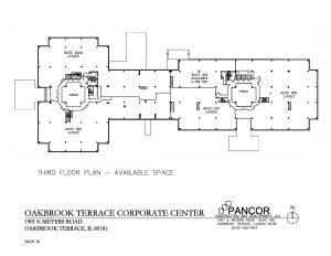 Oakbrook Terrace Corporate Center Third Floor